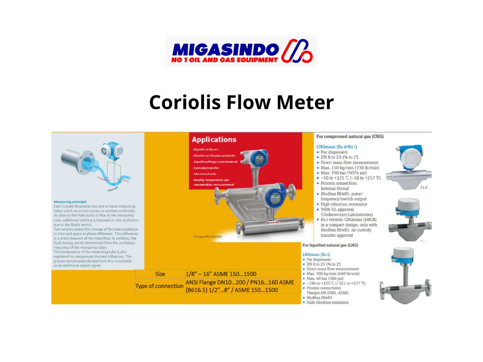 Coriolis Flow Meter