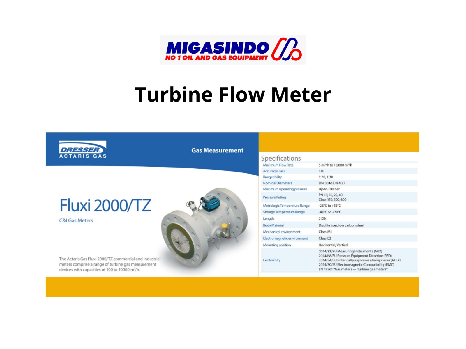 Turbine Flow Meter