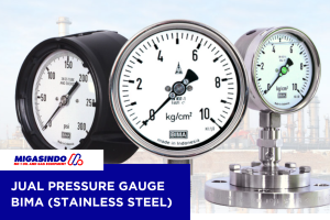 Jual Pressure Gauge Stainless Steel BIMA